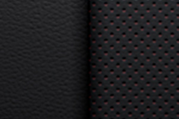 Piel negro con acentos rojos Chevrolet Blazer 2025, camioneta mediana